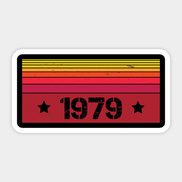 vintage birthday 1979 Sticker by zakchman